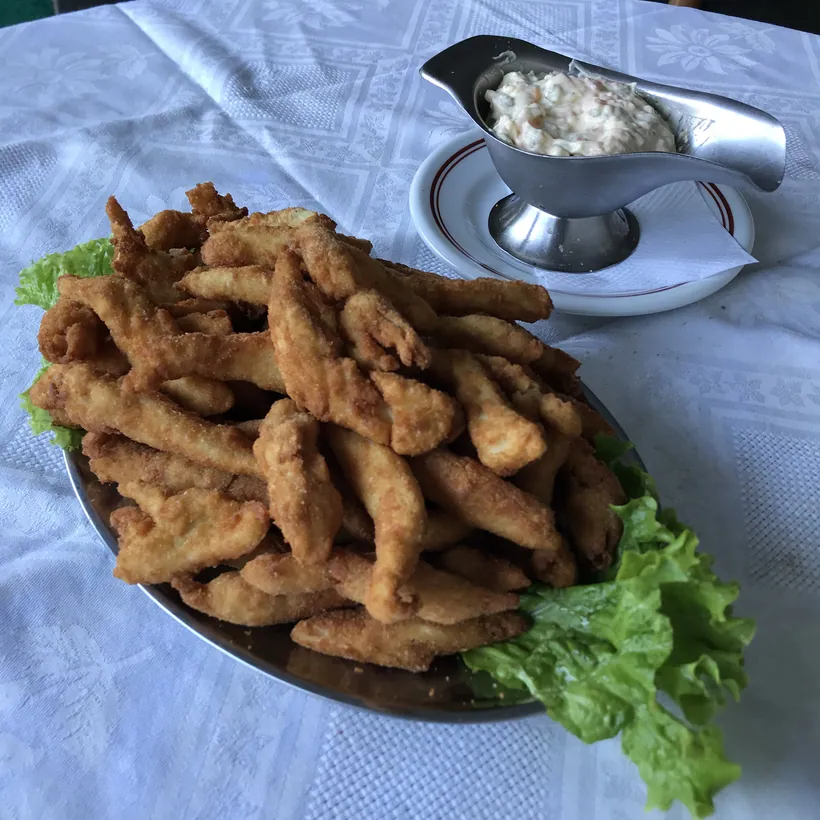 Hera's fish goujons with tartar sauce